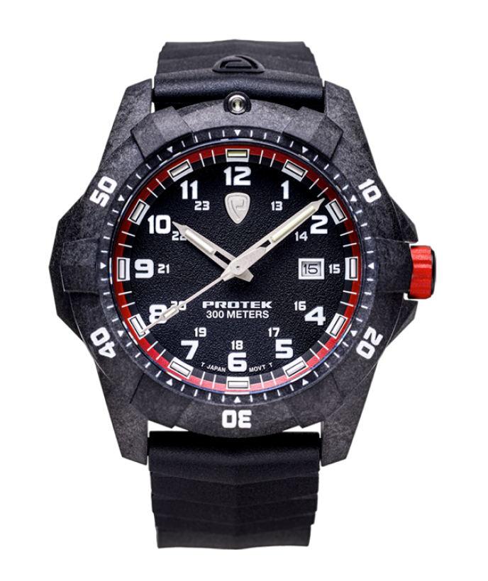 carbon composite dive series- divers watch