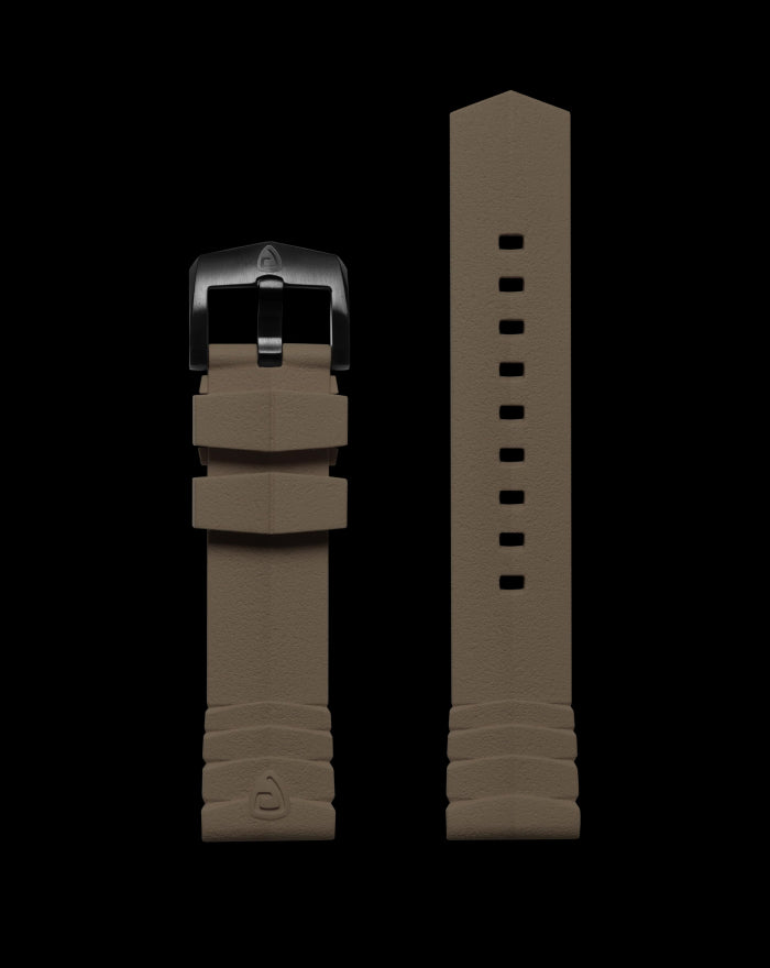 ProTek 22mm Rubber Strap - USMC Desert Sand
