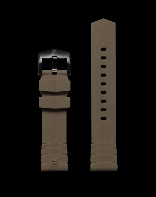 ProTek 22mm Rubber Strap - USMC Desert Sand