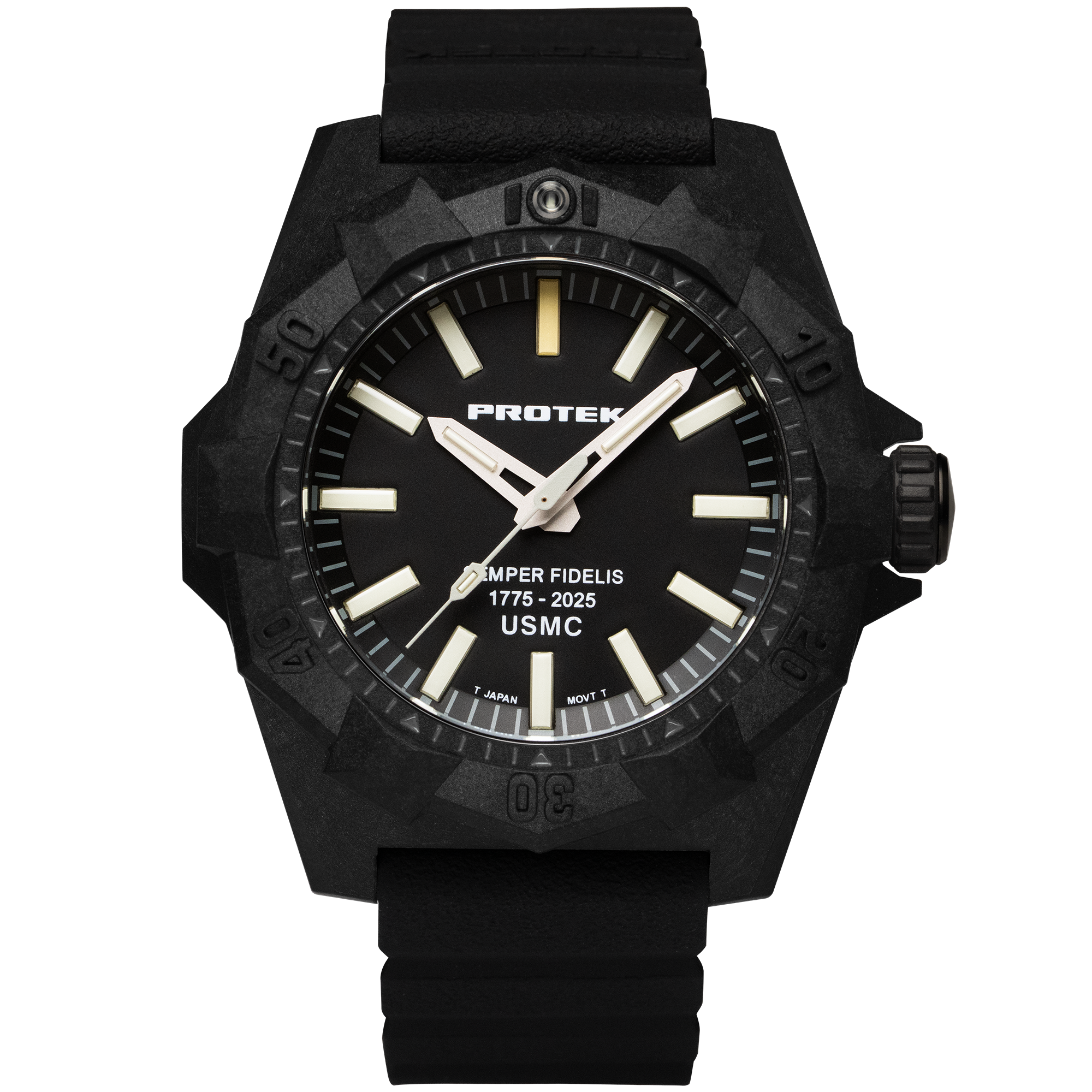 ProTek PT4101SF Aggressor Dive Watch – 300M Tactical Beast