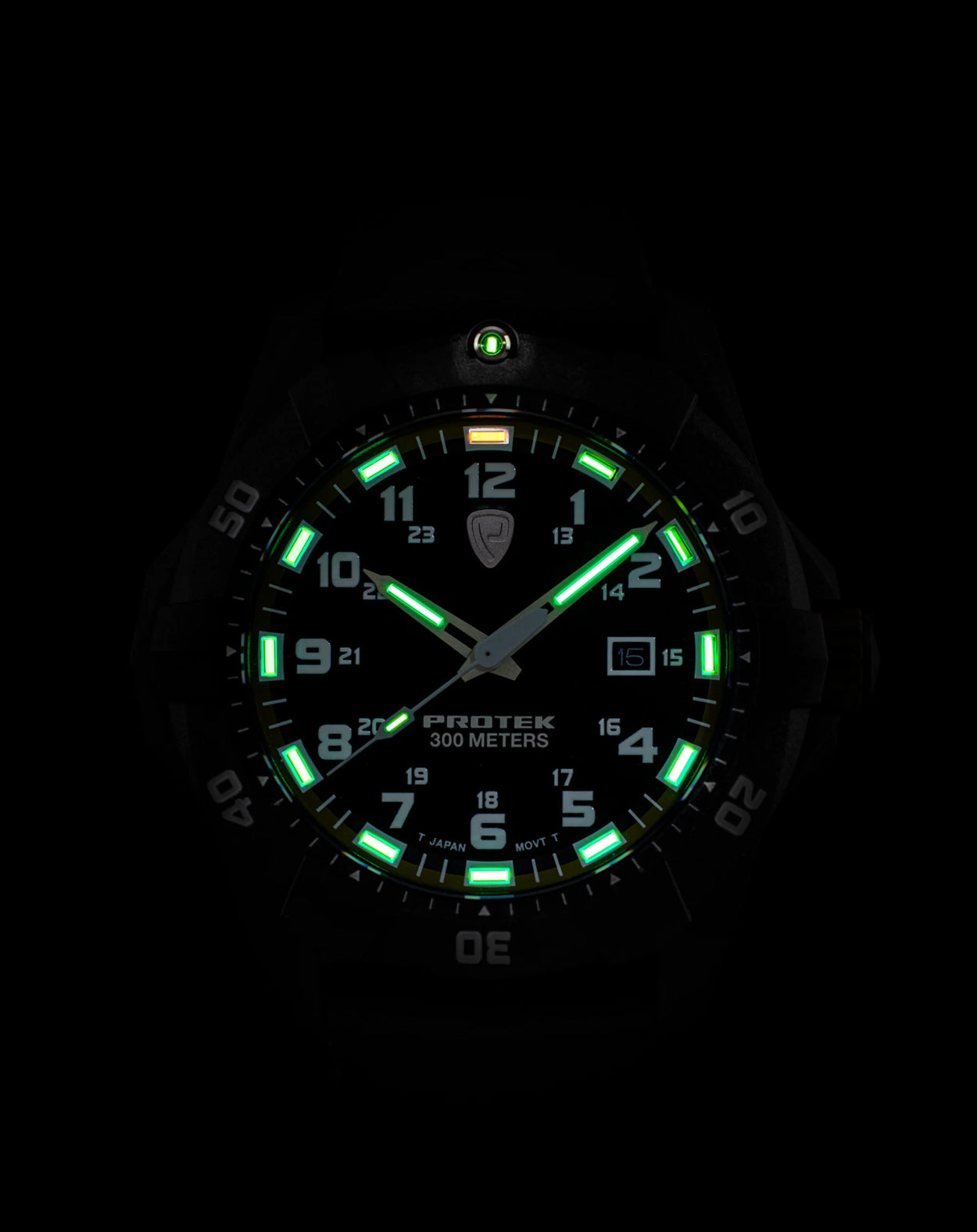 Model PT1003 Diver and Tactical Watch with Tritium Lume