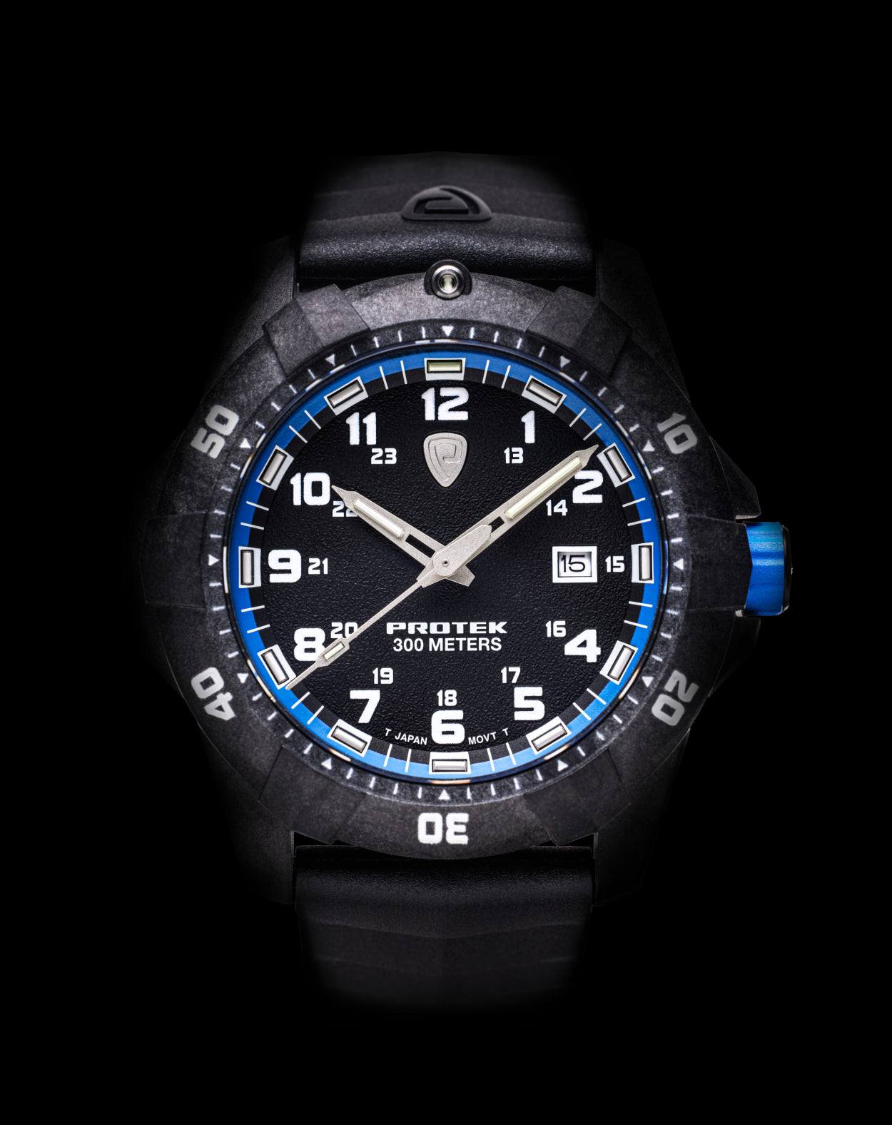 Model PT1003 Diver and Tactical Watch with Tritium Lume