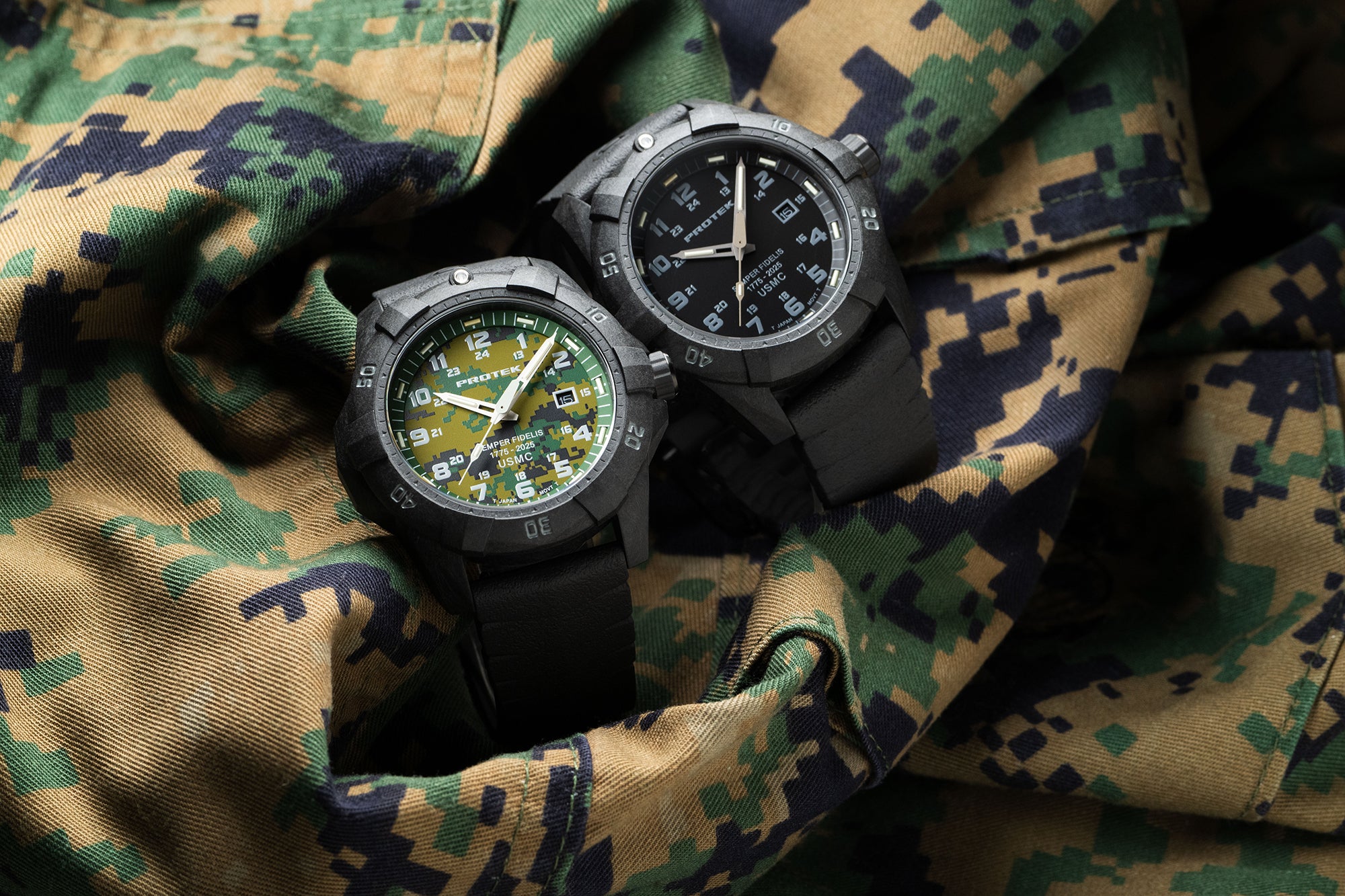 ProTek PT1011SF USMC Dive Watch – 300M Tactical Rugged