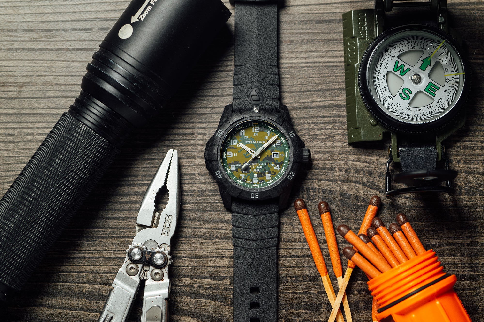 ProTek USMC 250th Anniversary Dive Watch – 300M Tactical