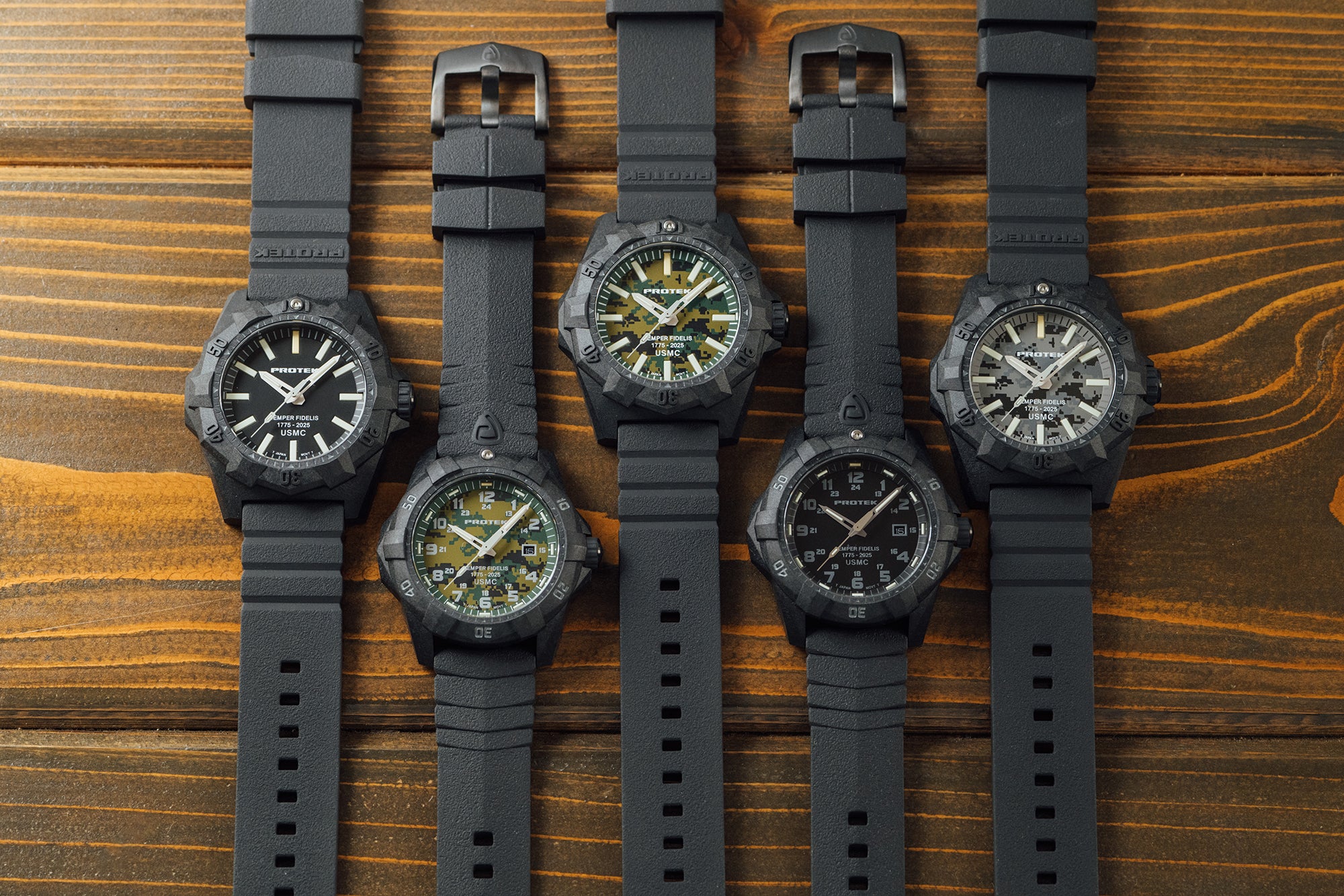 ProTek PT1011SF USMC Dive Watch – 300M Tactical Rugged