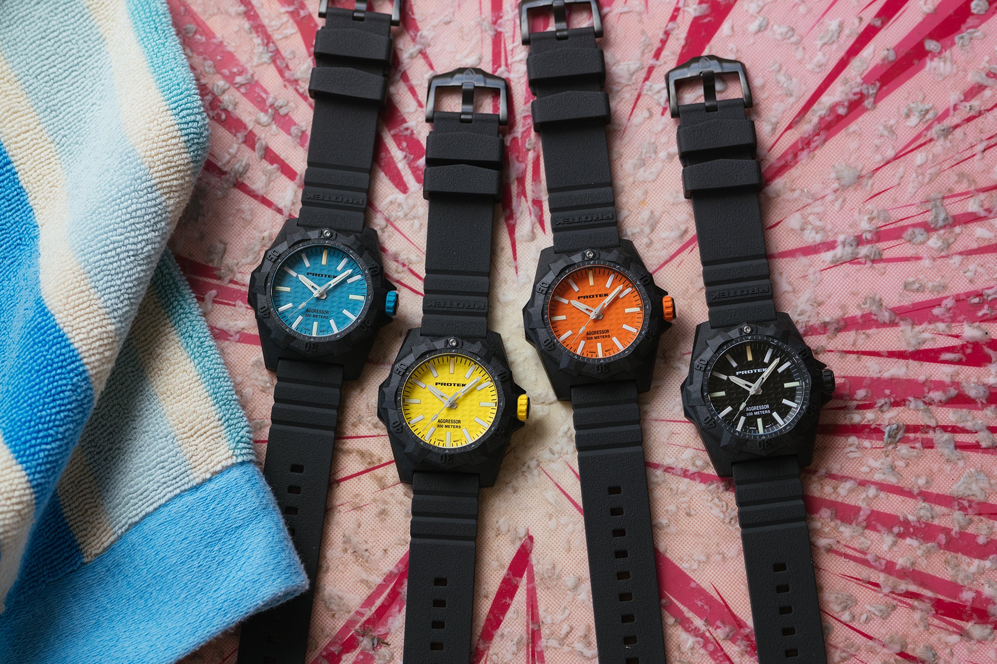 ProTek PT4001 Dive Watch – Ultimate 300M Rugged ProGlo