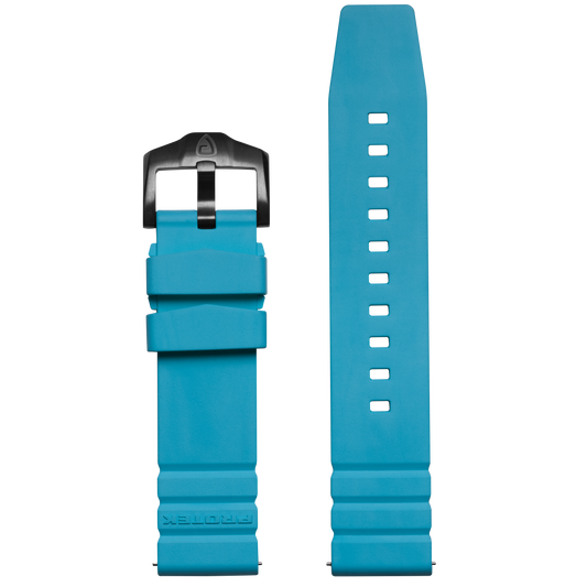ProTek 22mm Rubber Strap - Aggressor Blue