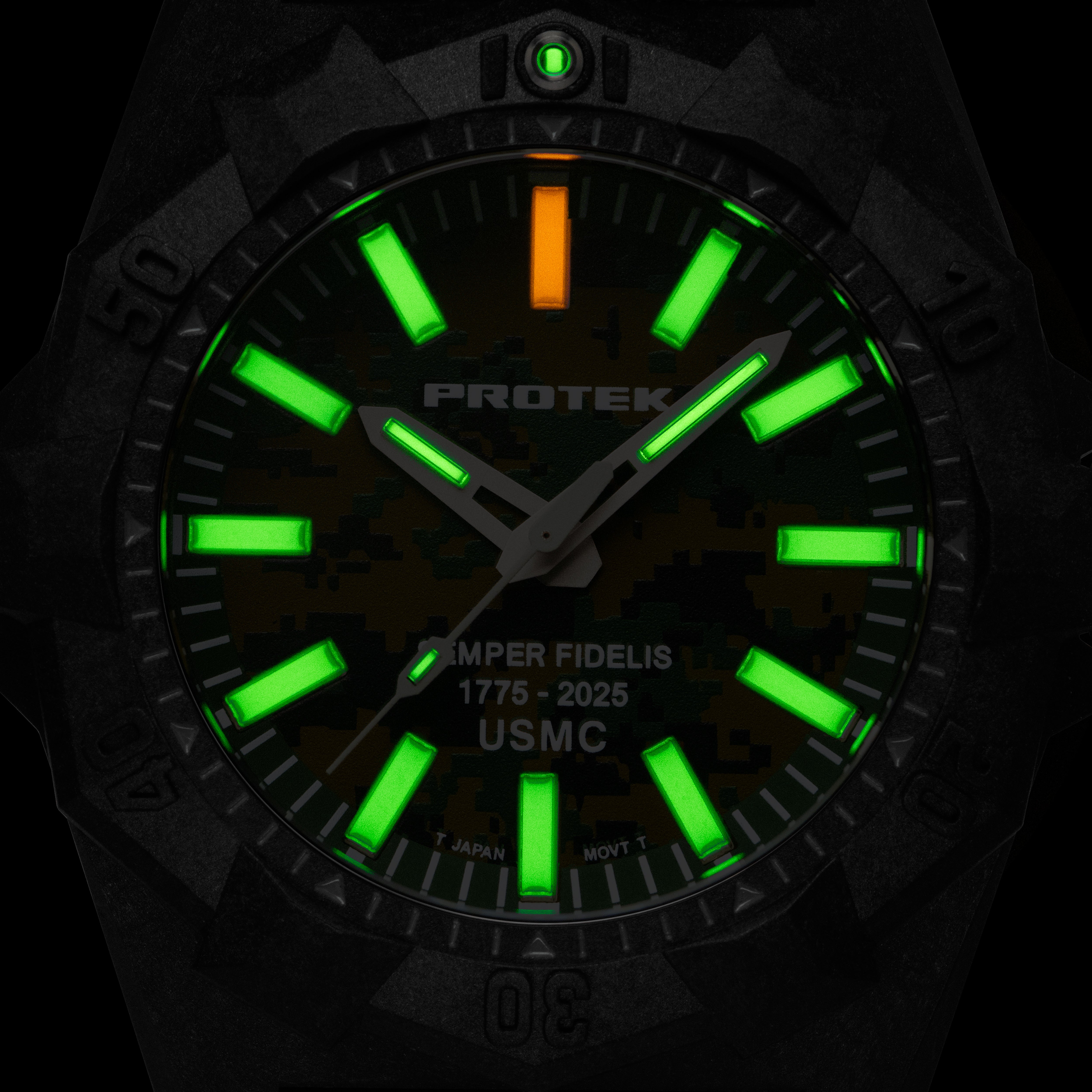 ProTek PT4101SF Aggressor Dive Watch – 300M Tactical Beast