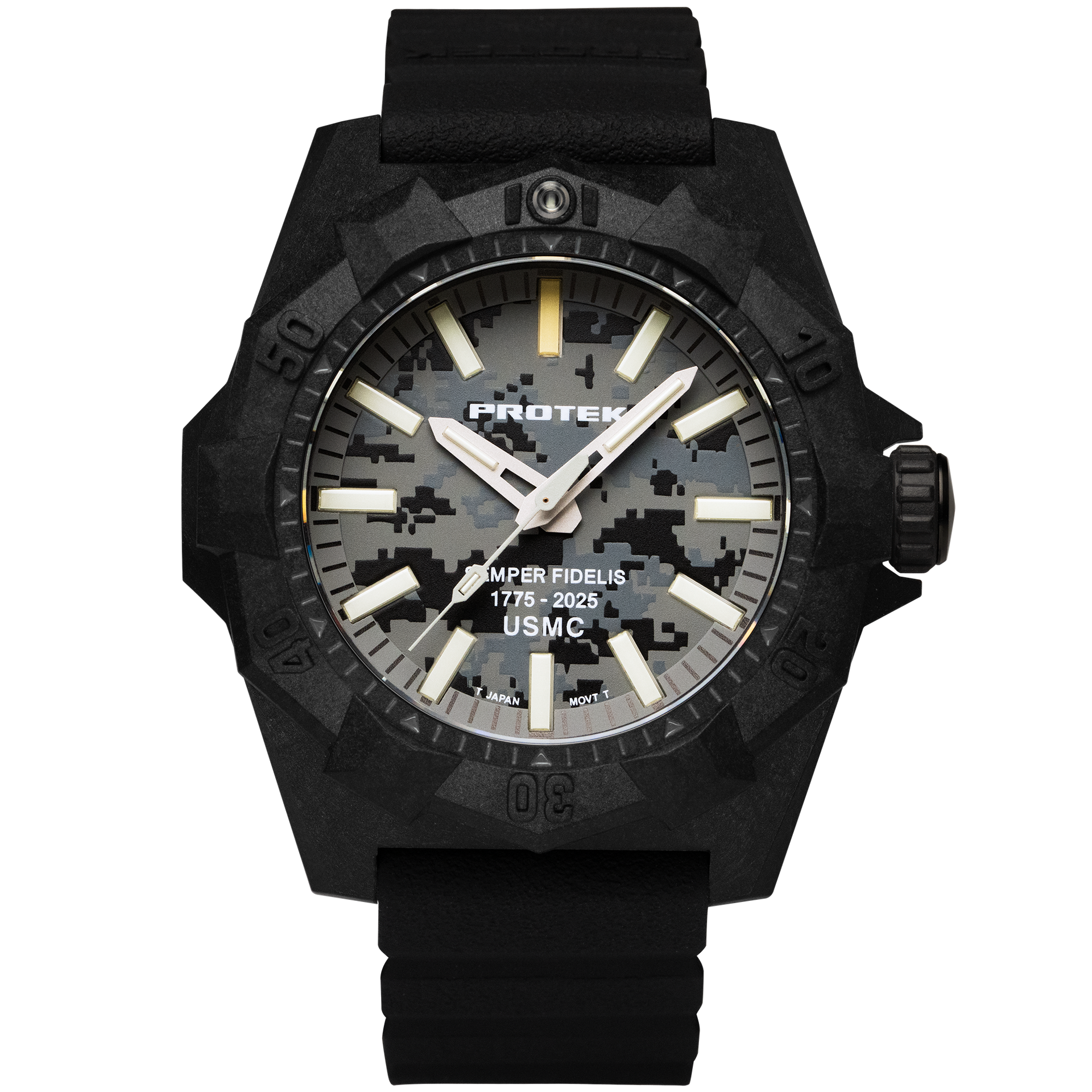 ProTek PT4109SFC USMC Aggressor Watch – 300M Tactical Pro